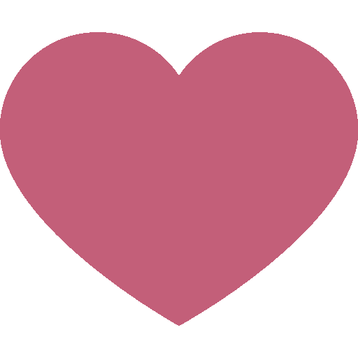 Heart tag on present